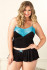 Комплект из вискозы Plus size lounge cami & shorts