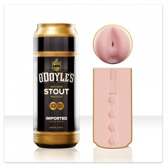 Необычный мастурбатор-анус в банке Fleshlight - O’Doyle’s Stout, Fleshlight