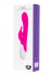 Фиолетовый вибратор LOVEMOMENT с подогревом - 21,5 см., LoveMoment