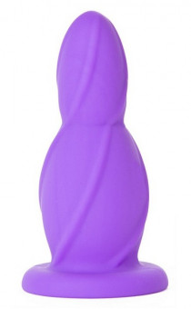 Маленькая фиолетовая анальная втулка Small Buttplug - 9,4 см., Shots Media BV