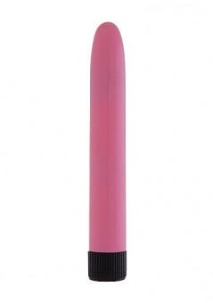 Розовый вибратор Super Vibe - 17,5 см., Shots Media BV