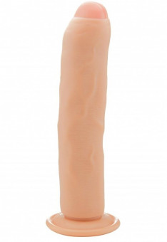 Телесный фаллоимитатор Realistic Cock 12,2 Inch No Scrotum, Shots Media BV