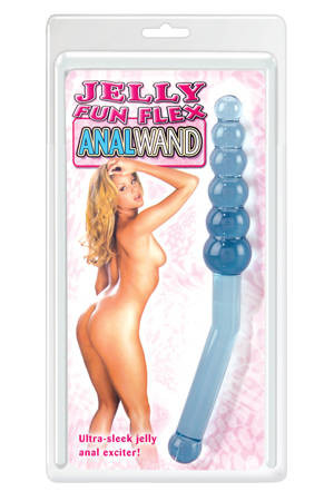 Анальный стимулятор Jelly Fun Flex Anal Wand - 24 см., Pipedream Анальный стимулятор Jelly Fun Flex Anal Wand - 24 см., Pipedream