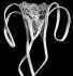 Открытые белые кружевные трусики Delicati pizzi, Dolce Piccante Lingerie