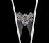 Открытые белые кружевные трусики Delicati pizzi, Dolce Piccante Lingerie