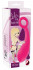 Гладкий розовый стимулятор с ручкой-кольцом Dildo Naughty Pink - 18,5 см., Orion