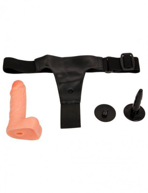Женский телесный страпон Domina - 15 см., Eroticon Женский телесный страпон Domina - 15 см., Eroticon