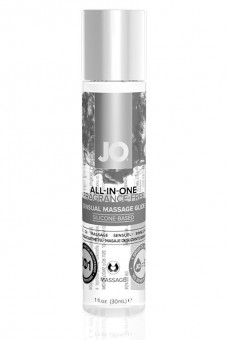 Массажный гель ALL-IN-ONE Massage Oil Sensual нейтральный - 30 мл., System JO