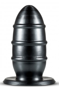 Черная анальная пробка Fuc Plug - 20,9 см.