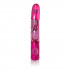 Розовый вибромассажер Advanced G Jack Rabbit  с клиторальным зайчиком - 18 см., California Exotic Novelties