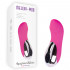 Компактный вибратор обтекаемой формы Aquarius Dildos - 14,3 см., Chisa