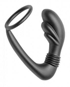 Эрекционное кольцо с анальным стимулятором Cobra, XR Brands