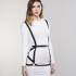 Чёрная упряжь ARROW DRESS HARNESS, Bijoux Indiscrets