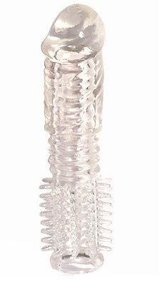 Прозрачная насадка на пенис Penis Silicone Sleeve - 14 см., Seven Creations Прозрачная насадка на пенис Penis Silicone Sleeve - 14 см., Seven Creations