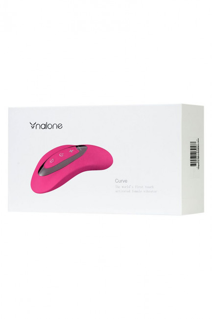 Розовый вибромассажер Nalone Curve, Nalone