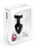 Чёрный анальный плаг Anni Magnet T1 Black cristal/fushia с 2 сменными кристаллами - 6 см., DIOGOL Чёрный анальный плаг Anni Magnet T1 Black cristal/fushia с 2 сменными кристаллами - 6 см., DIOGOL