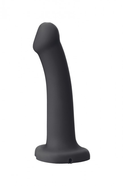 Черный фаллос с имитацией эякуляции Silicon Cum Dildo L - 19,6 см. Черный фаллос с имитацией эякуляции Silicon Cum Dildo L - 19,6 см.