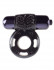 Чёрное эрекционное кольцо Vibrating Super Ring, Pipedream