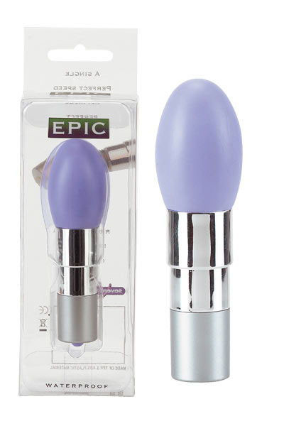 Сиреневый минивибратор Epic, Seven Creations