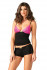 Пижама из вискозы Lace & Jersey cami & shorts