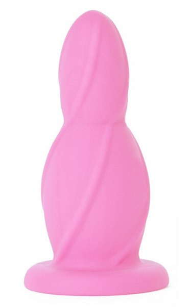 Розовая анальная втулка Medium Buttplug среднего размера - 11,4 см., Shots Media BV