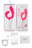 Розовый вибромассажёр с клиторальным отростком We Vibe Nova Pink - 21,5 см., We-vibe