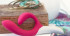 Розовый вибромассажёр с клиторальным отростком We Vibe Nova Pink - 21,5 см., We-vibe