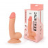 Телесный реалистичный фаллоимитатор Erowoman, Bior toys