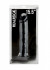 Чёрный фаллоимитатор-гигант Realistic Cock 15,5 Inch No Scrotum - 39,5 см., Shots Media BV