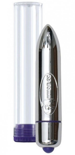 Серебристая вибропулька RO-80MM 7-SPEED CHROME - 7,9 см., Rocks-Off Серебристая вибропулька RO-80MM 7-SPEED CHROME - 7,9 см., Rocks-Off