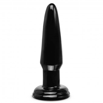 Черная малая анальная пробка Beginners Butt Plug - 10 см., Pipedream