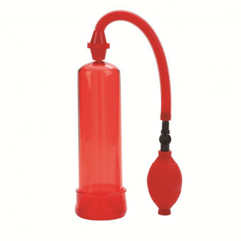 Красная вакуумная помпа Firemans Pump, California Exotic Novelties