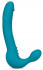 Бирюзовый безремневой страпон Luna Strapless Silicone Dildo - 22,86 см. Бирюзовый безремневой страпон Luna Strapless Silicone Dildo - 22,86 см.