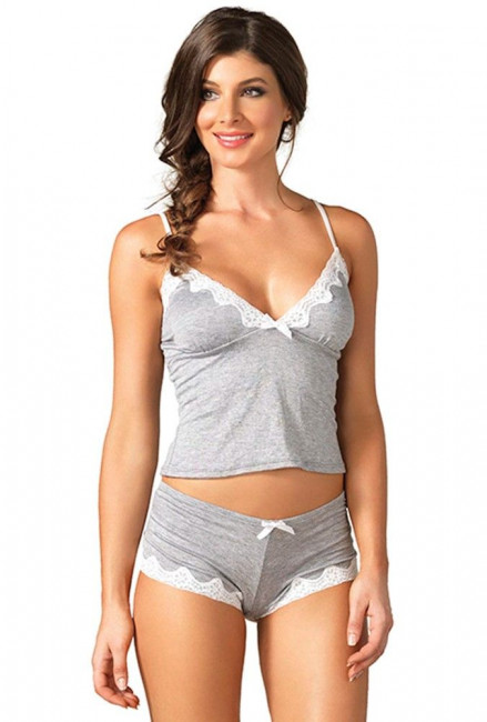 Пижамный комплект Jersey cami & short set, Leg Avenue