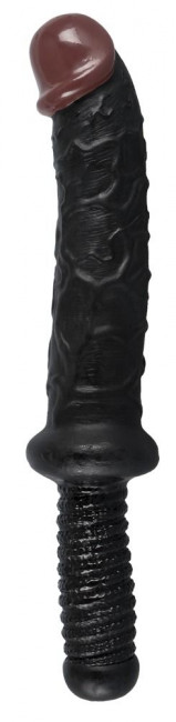 Фаллоимитатор-гигант с рукоятью Rogue - 38 см., NMC Фаллоимитатор-гигант с рукоятью Rogue - 38 см., NMC