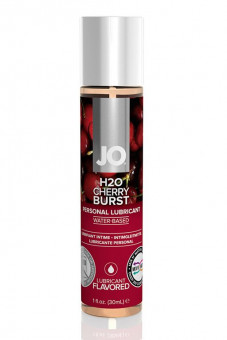 Ароматизированный лубрикант JO Flavored Cherry - 30 мл., System JO