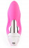 Розовый вибромассажёр THE NINA CURVY G - 13,4 см., Closet Collection