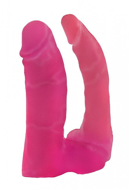 Двойная гелевая насадка для страпона Harness - 15 см., LOVETOY (А-Полимер)