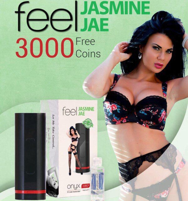 Мастурбатор для секса на расстоянии ONYX TELEDILDONIC MASTURBATOR JASMINE JAE, Kiiroo