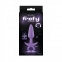 Фиолетовая анальная пробка Firefly Prince Small - 10,9 см. Фиолетовая анальная пробка Firefly Prince Small - 10,9 см.