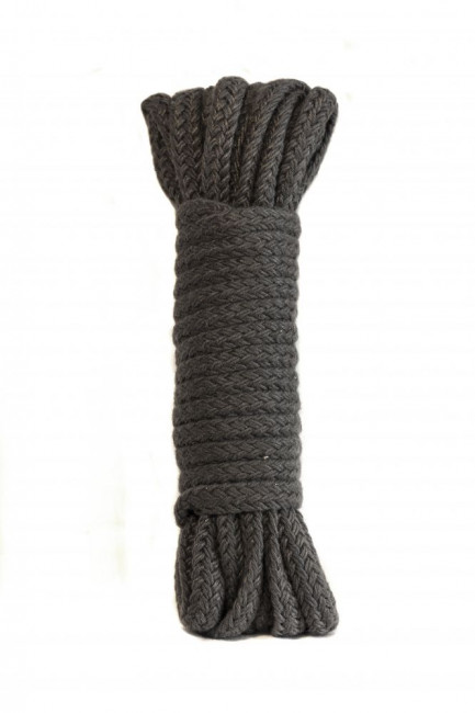 Серая веревка Bondage Collection Grey - 3 м., Lola toys