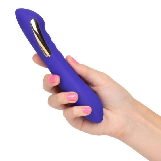 Фиолетовый вибратор с электростимуляцией Intimate E-Stimulator Petite Wand - 18,5 см. Фиолетовый вибратор с электростимуляцией Intimate E-Stimulator Petite Wand - 18,5 см.
