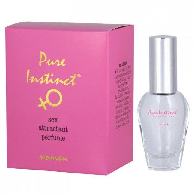 Женские духи с феромонами PURE INSTINCT WOMAN Sex Attractant Perfume - 15 мл., Classic Erotica Женские духи с феромонами PURE INSTINCT WOMAN Sex Attractant Perfume - 15 мл., Classic Erotica