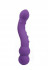 Фиолетовый изогнутый двусторонний стимулятор Cosmo - 18 см., Bior toys