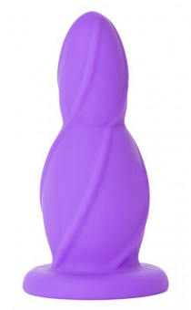 Фиолетовая анальная втулка Medium Buttplug среднего размера - 11,4 см., Shots Media BV