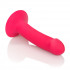 Розовый перезаряжаемый фаллоимитатор Luxe Touch-Sensitive Vibrator - 16,5 см., California Exotic Novelties