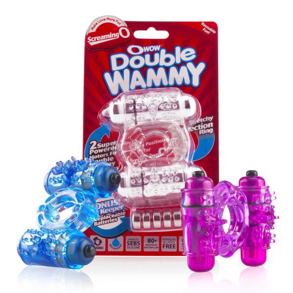 Кольцо с двойной вибрацией The Double Wammy, Screaming O