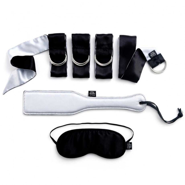 Набор фетиш-аксессуаров First Time Bondage Kit, Fifty Shades of Grey Набор фетиш-аксессуаров First Time Bondage Kit, Fifty Shades of Grey