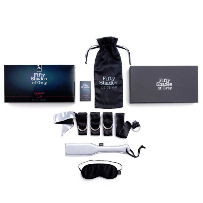 Набор фетиш-аксессуаров First Time Bondage Kit, Fifty Shades of Grey Набор фетиш-аксессуаров First Time Bondage Kit, Fifty Shades of Grey