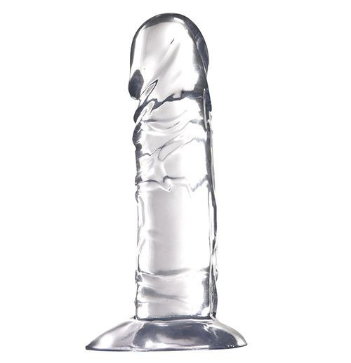Гелевый фаллоимитатор на присоске JELLY JOY RADIANT - 16,5 см., Dream Toys